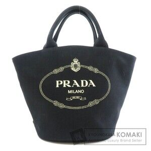 Prada Canapa bucket tote bag canvas